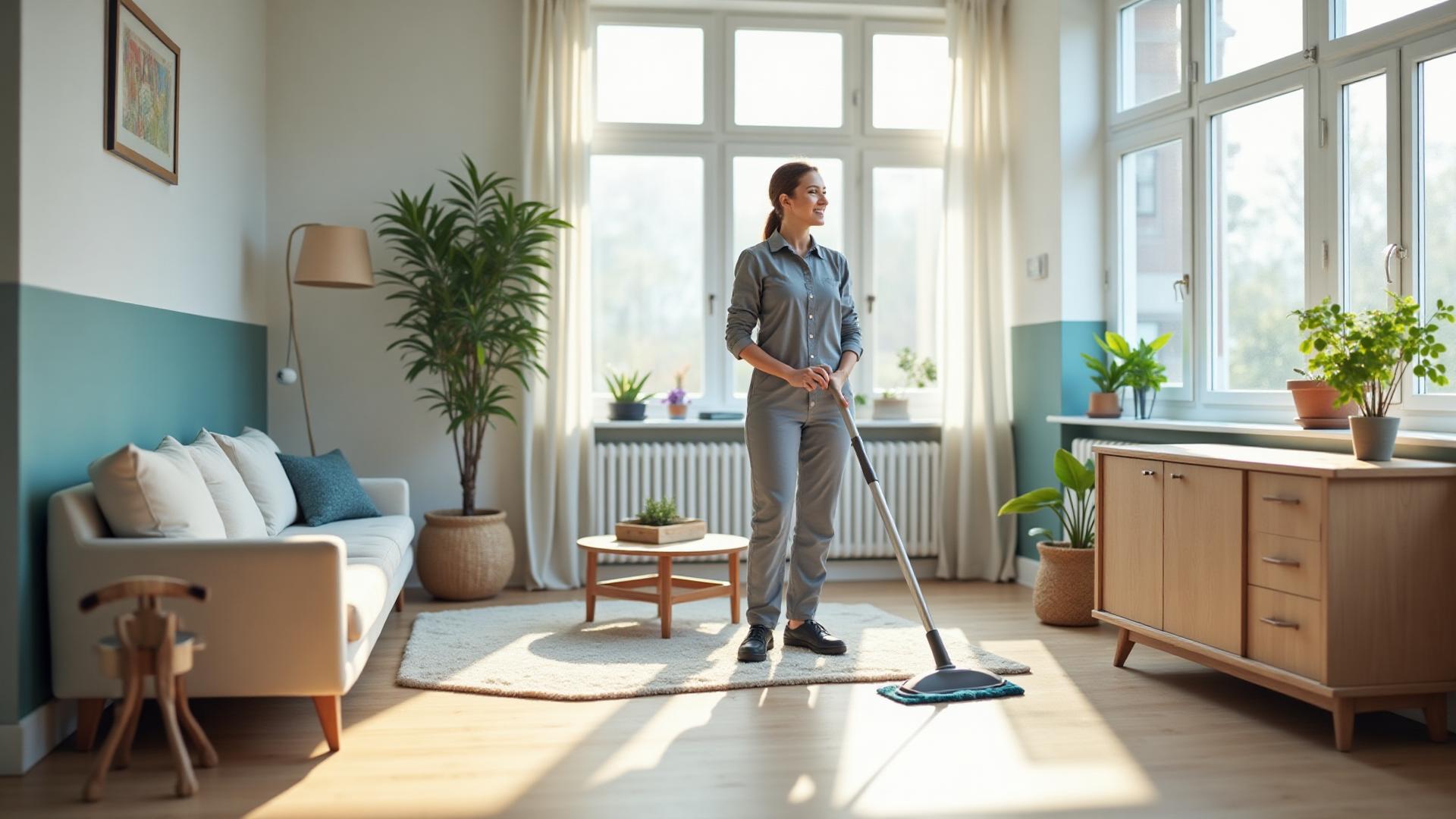 Professional home cleaning